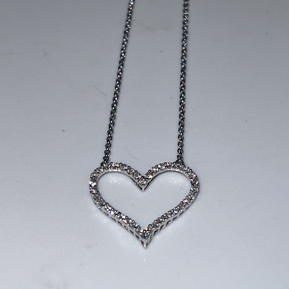 Diamond 14K Heart Necklace